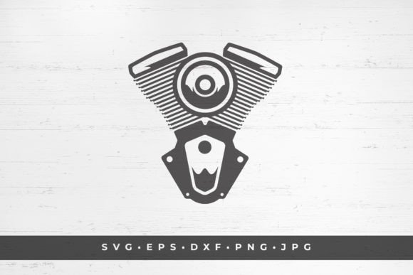 Download Motorcycle Engine Silhouette - Motorcycle Collection