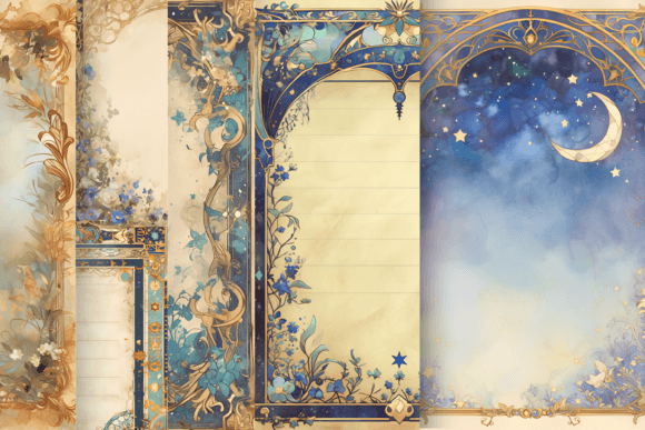 Download Dreamy Arabic Journal Paper Arab Borders - Premium Resources
