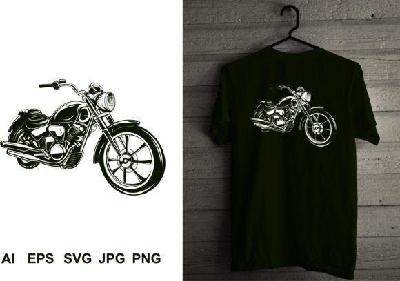 Download Motorcycle Vintage Style Design Vector - Motorcycle Collection